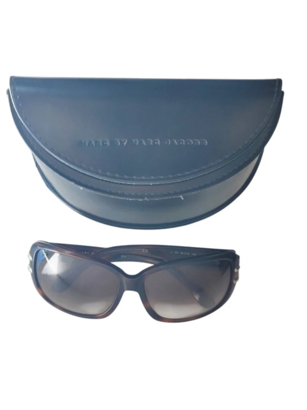 MARC BY MARC JACOBS Brown Square Gradien Tortoise Oversized Sunglasses 59 mm #25